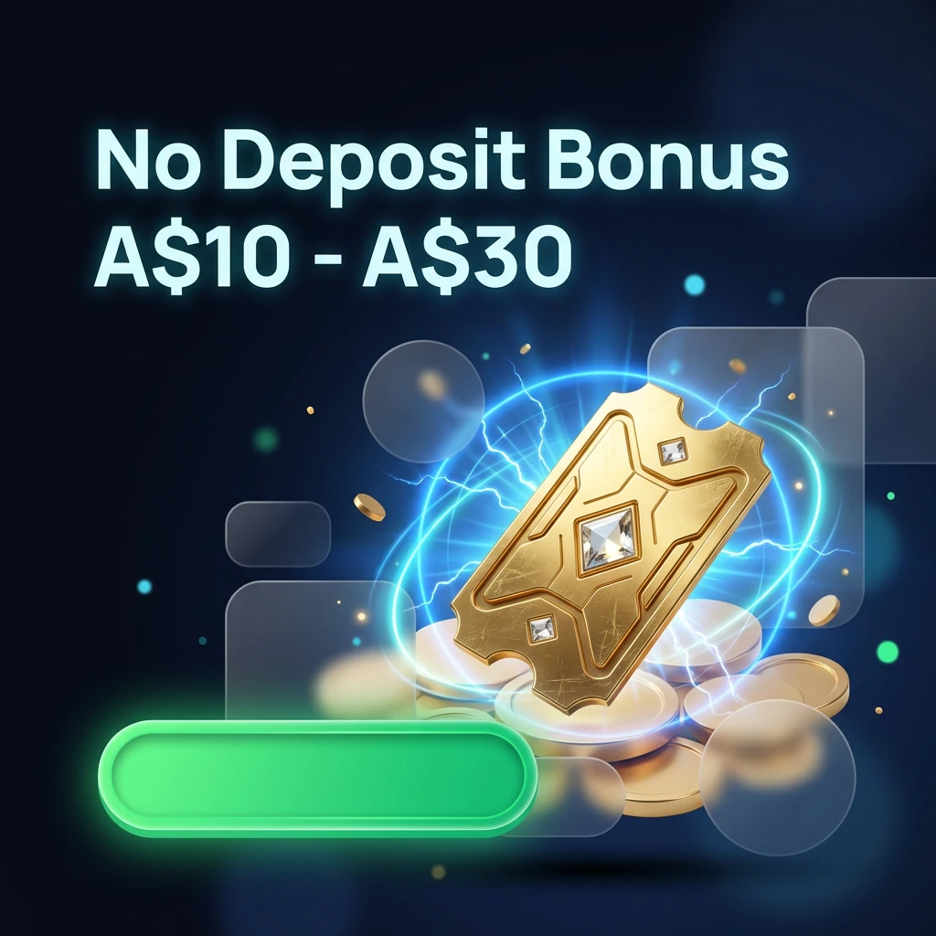 No Deposit Bonus A$10 - A$30